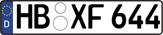HB-XF644