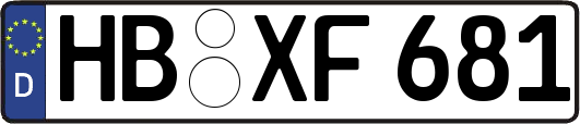 HB-XF681