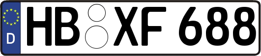 HB-XF688