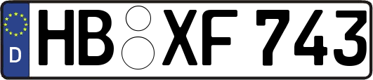 HB-XF743
