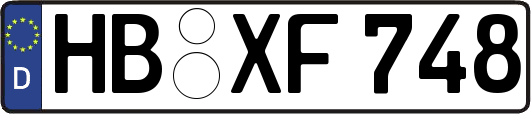 HB-XF748