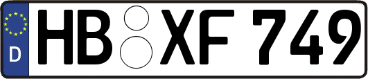 HB-XF749