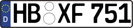 HB-XF751