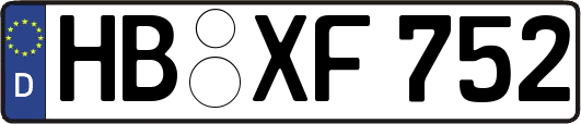 HB-XF752