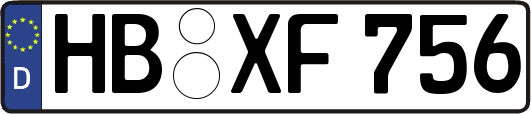 HB-XF756