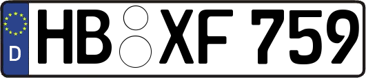 HB-XF759