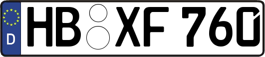 HB-XF760