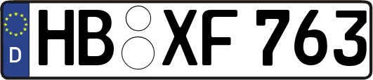 HB-XF763