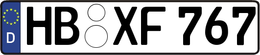 HB-XF767