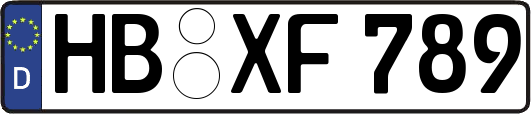 HB-XF789