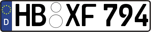 HB-XF794