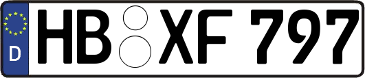 HB-XF797