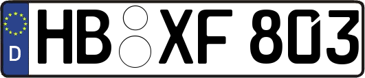 HB-XF803