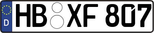 HB-XF807