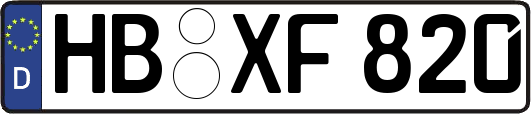 HB-XF820