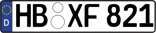 HB-XF821