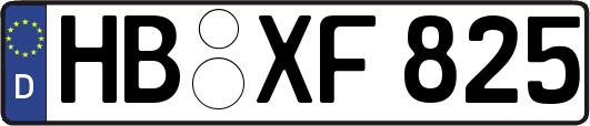 HB-XF825