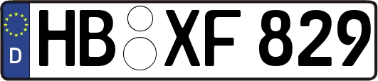 HB-XF829