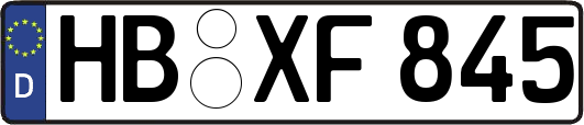 HB-XF845