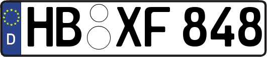HB-XF848