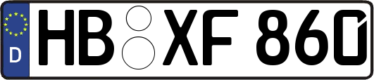 HB-XF860
