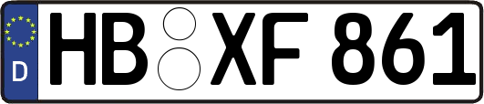 HB-XF861
