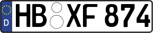 HB-XF874