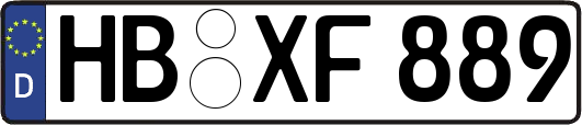HB-XF889