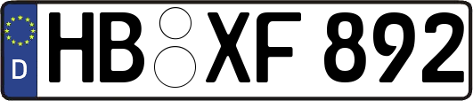 HB-XF892