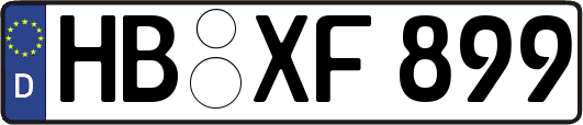 HB-XF899