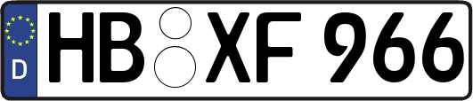 HB-XF966