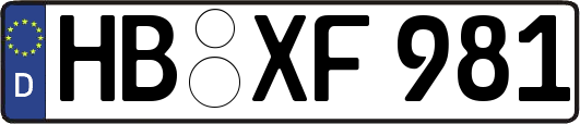 HB-XF981