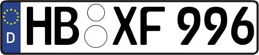 HB-XF996