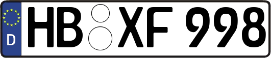 HB-XF998