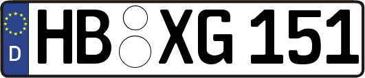 HB-XG151