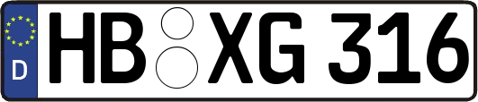 HB-XG316