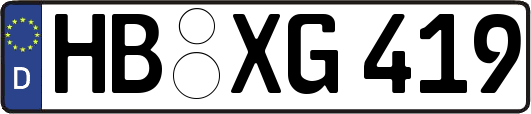 HB-XG419