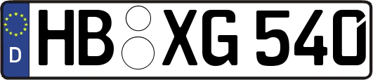 HB-XG540