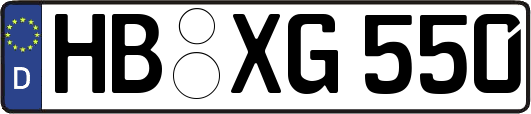 HB-XG550