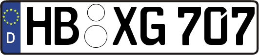 HB-XG707