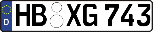 HB-XG743