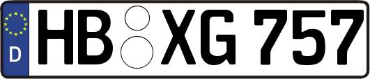 HB-XG757
