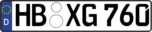 HB-XG760