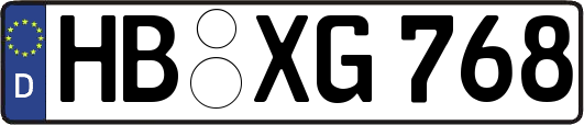 HB-XG768