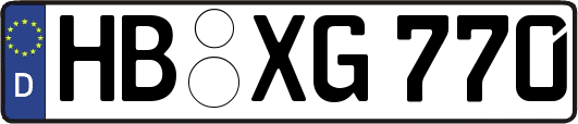 HB-XG770