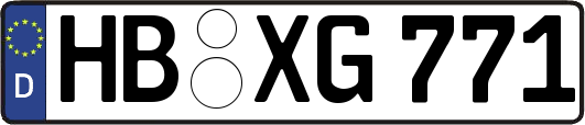HB-XG771