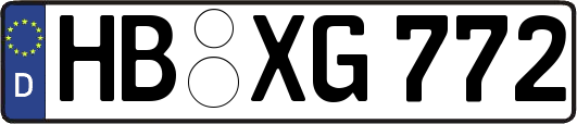 HB-XG772
