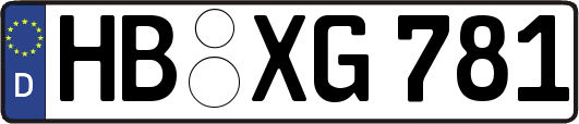 HB-XG781