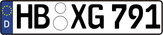 HB-XG791