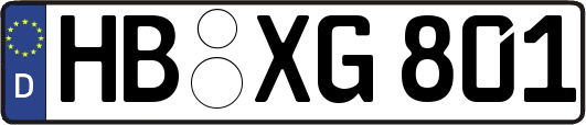 HB-XG801